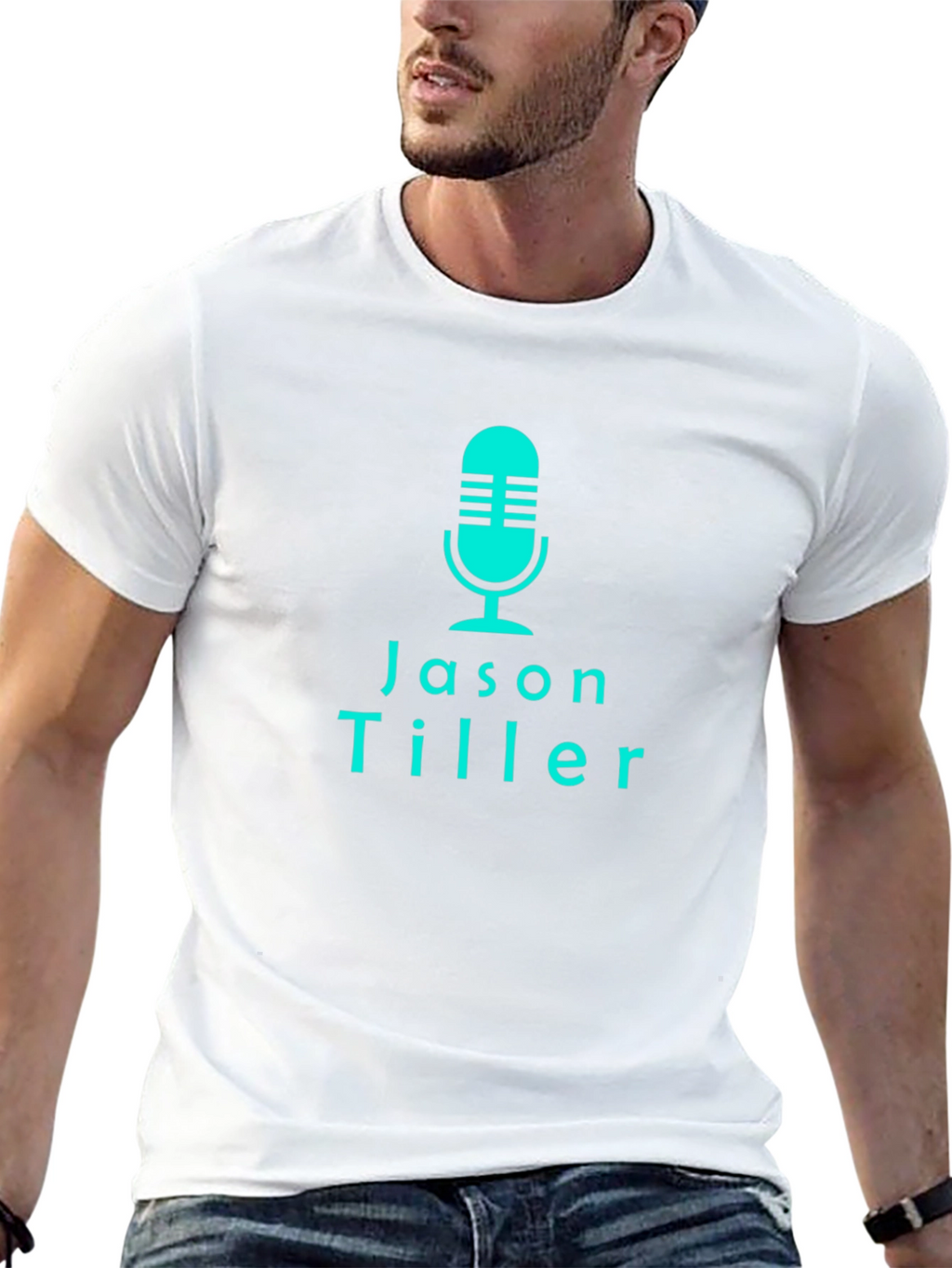Jason Tiller Podcast Graphic T-Shirt
