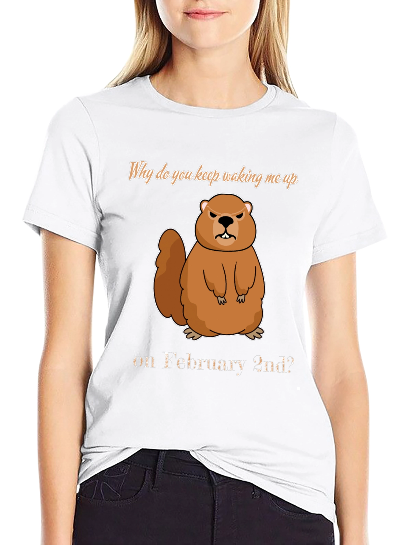 Groundhog Day T-Shirt - Why Wake Me?