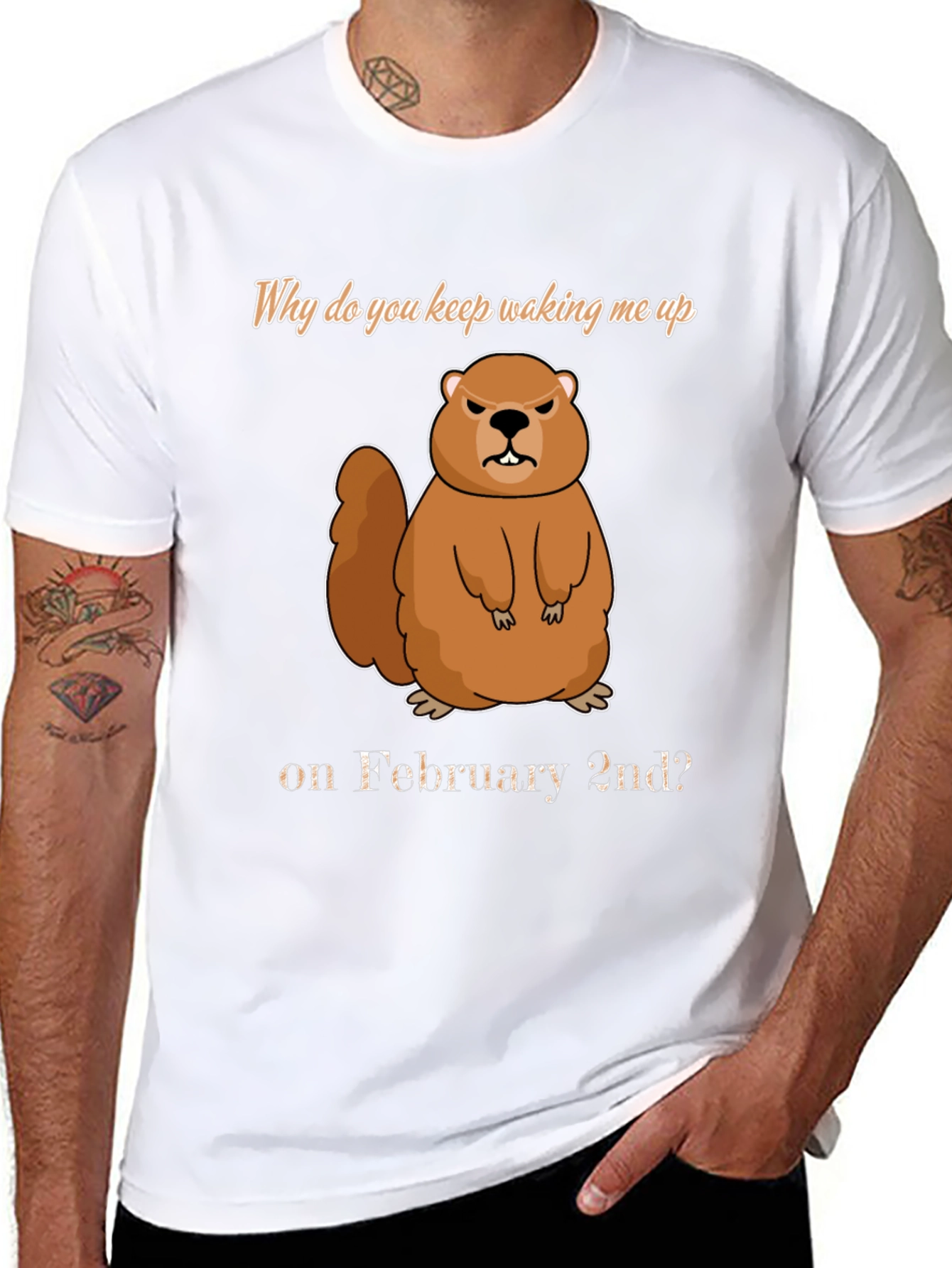 Groundhog Day T-Shirt - Why Wake Me?