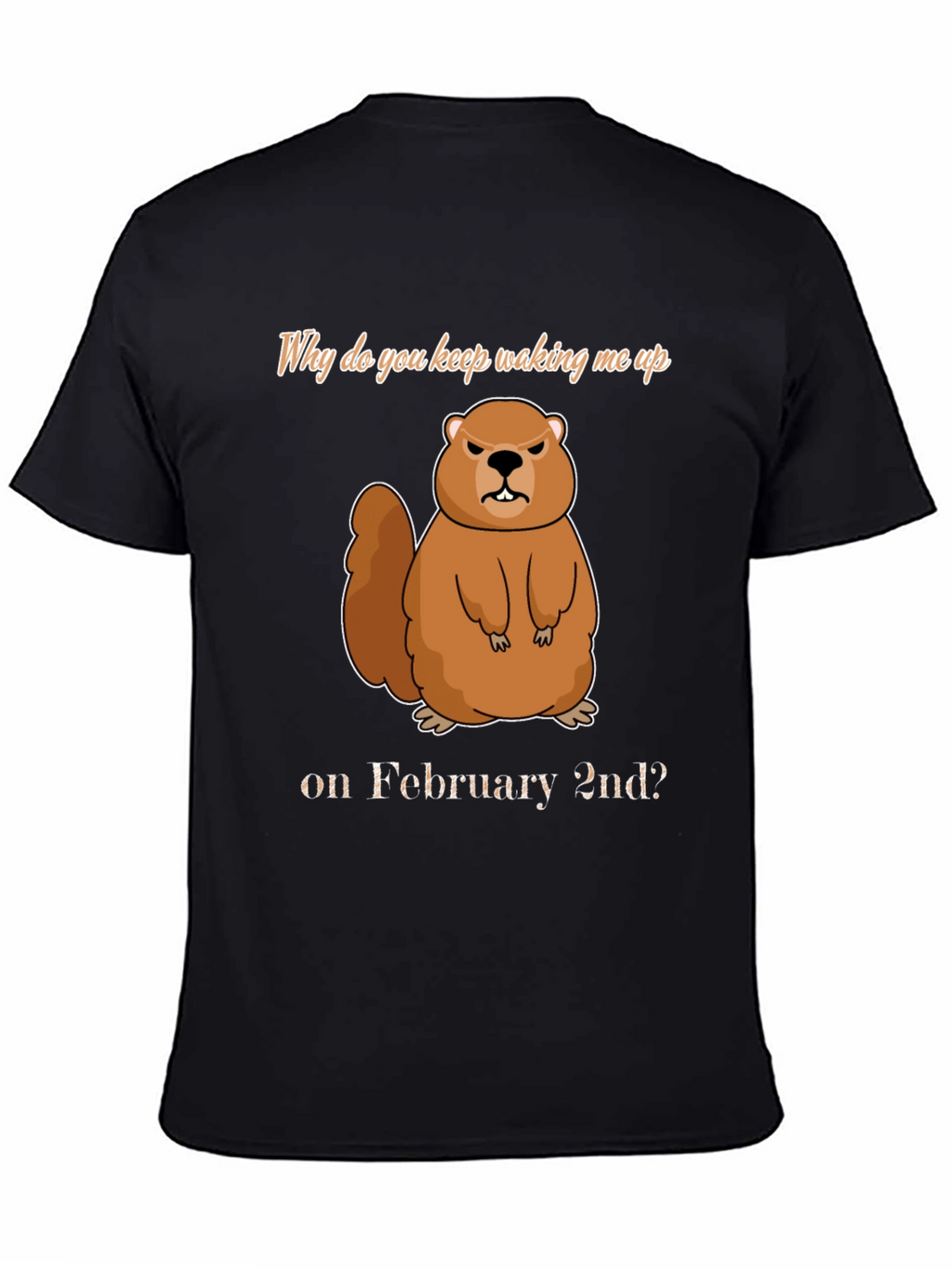 Groundhog Day T-Shirt - Why Wake Me?
