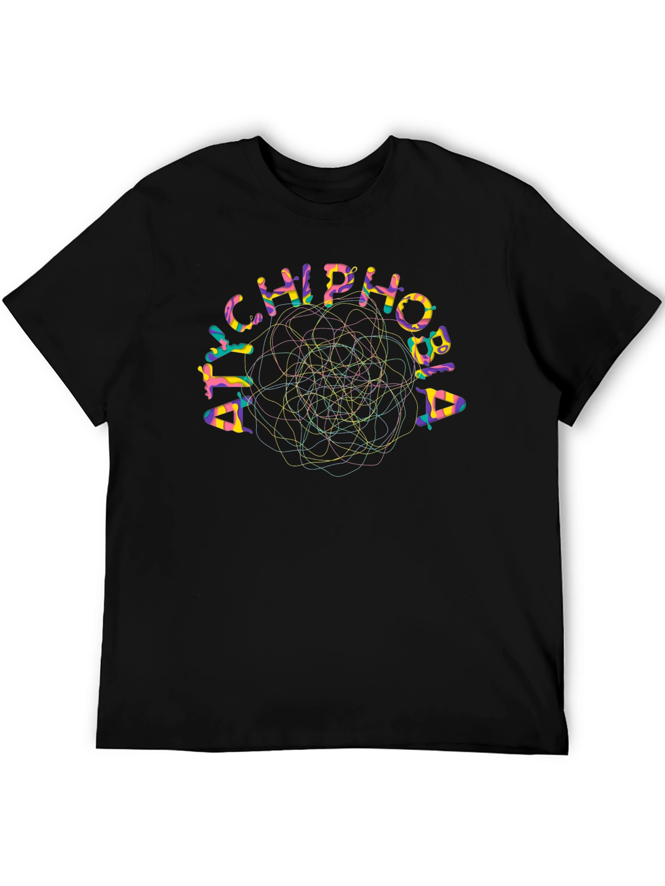 Atychiphobia T-Shirt Black