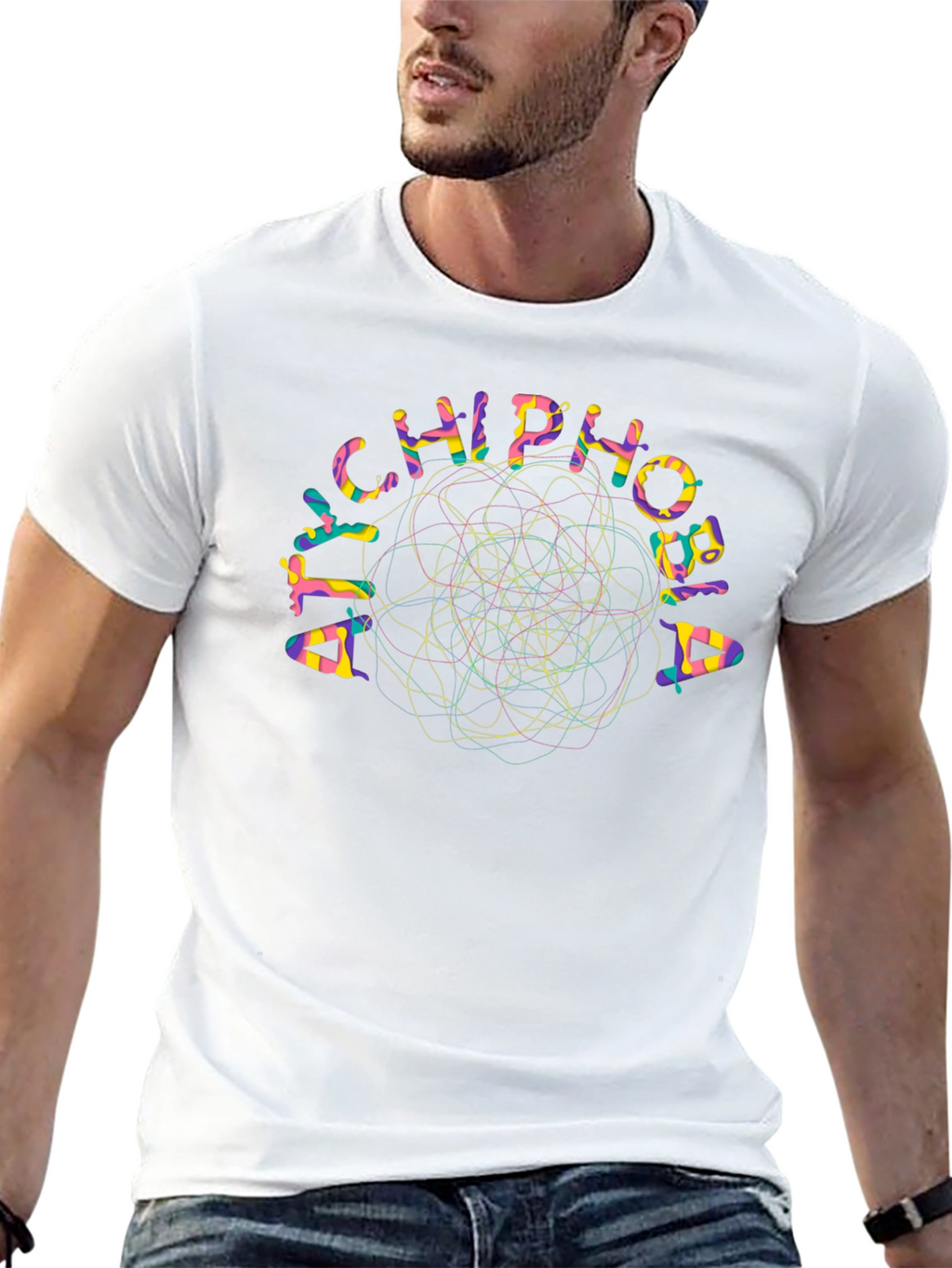 Atychiphobia T-Shirt Black