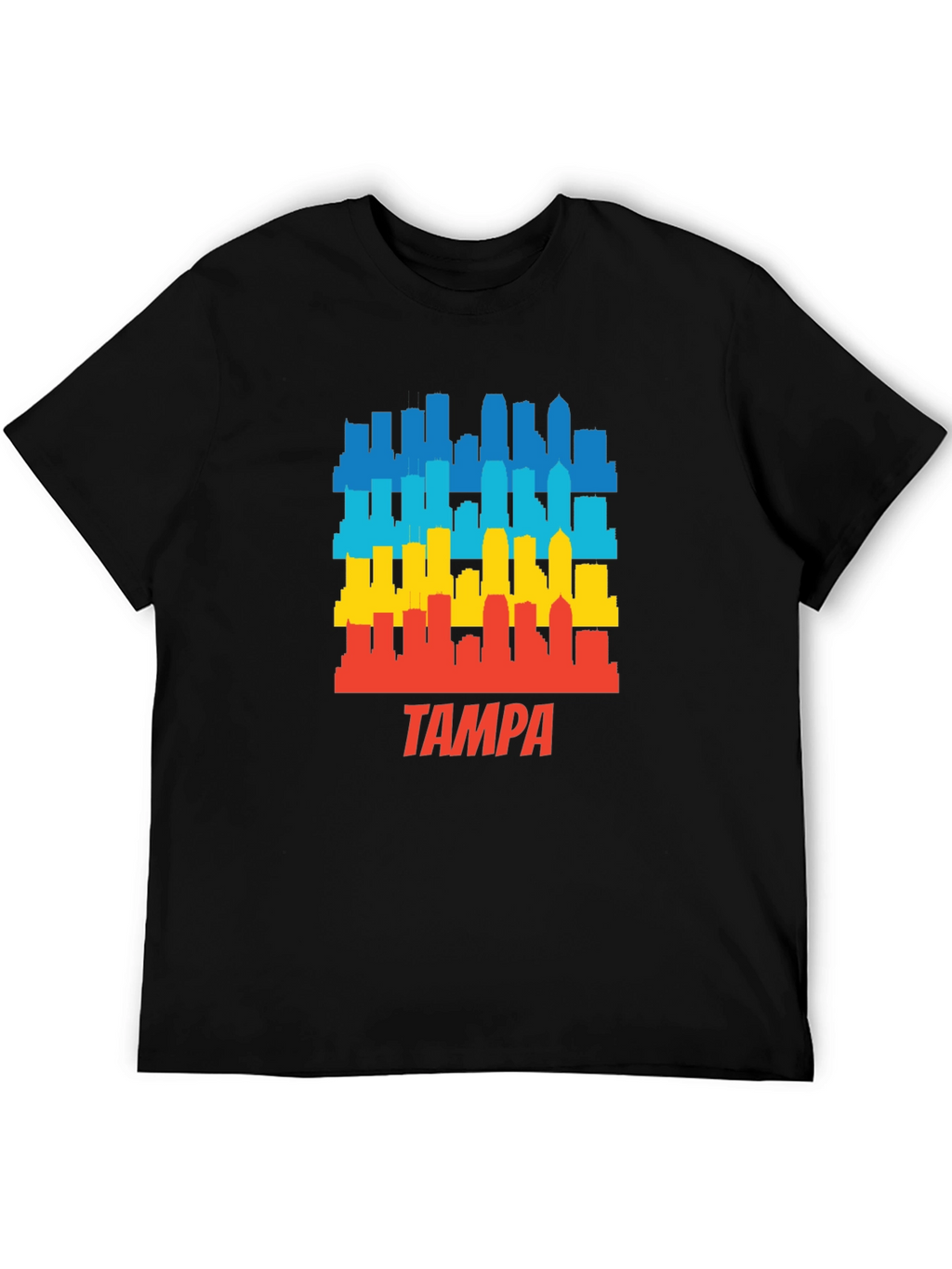 Tampa Skyline Graphic T-Shirt - City Pride Tee