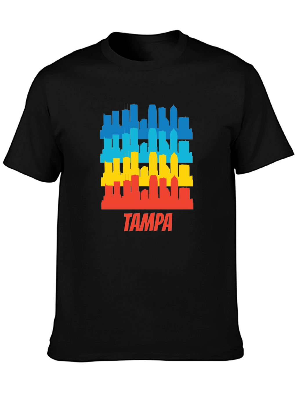 Tampa Skyline Graphic T-Shirt - City Pride Tee