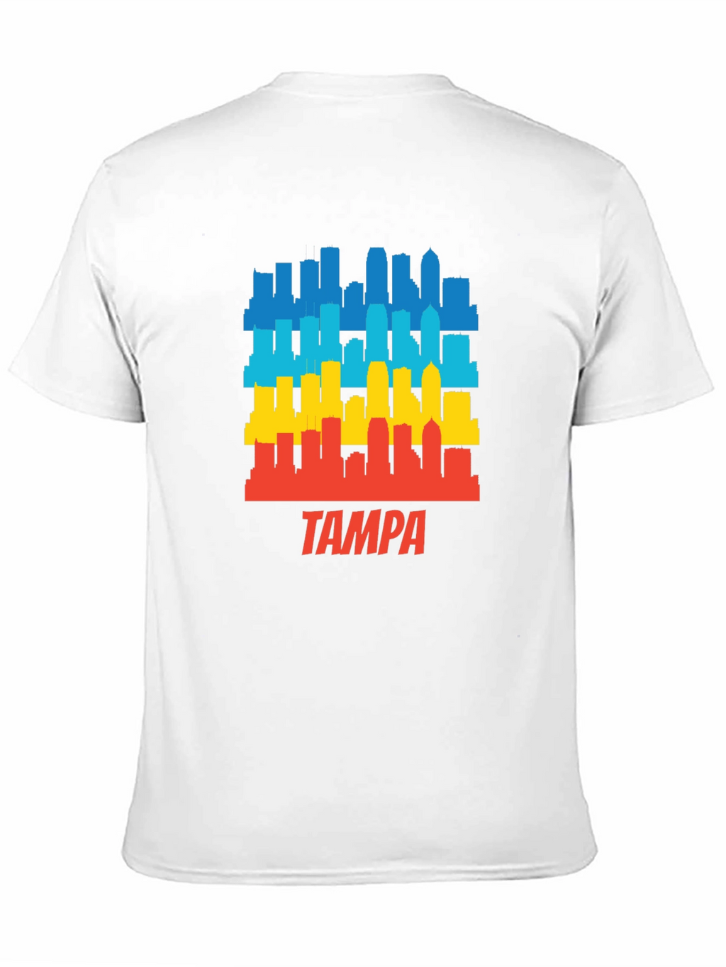 Tampa Skyline Graphic T-Shirt - City Pride Tee