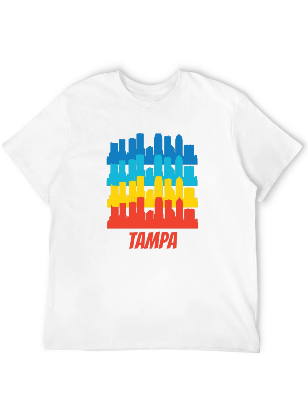 Tampa Skyline Graphic T-Shirt - City Pride Tee