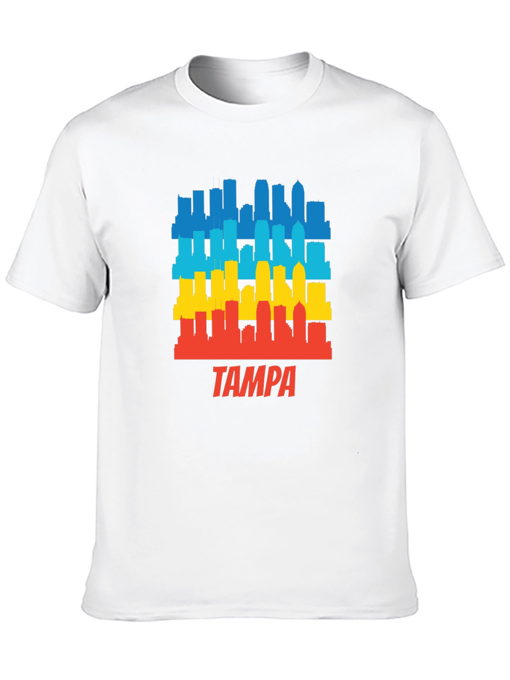 Tampa Skyline Graphic T-Shirt - City Pride Tee
