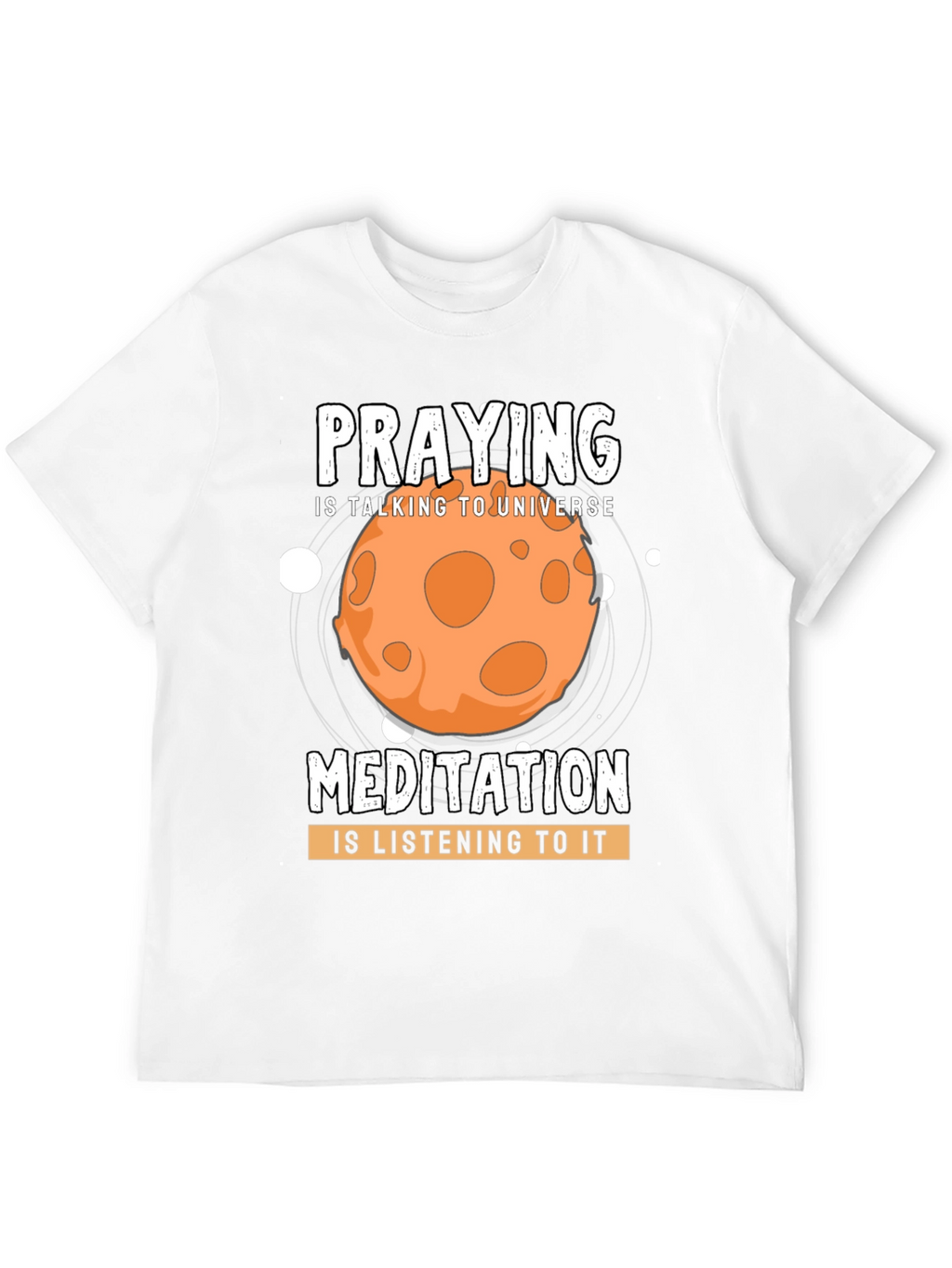 Praying & Meditation Universe T-Shirt