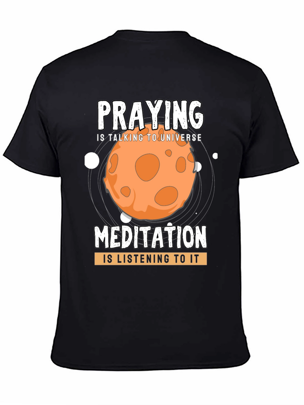 Praying & Meditation Universe T-Shirt
