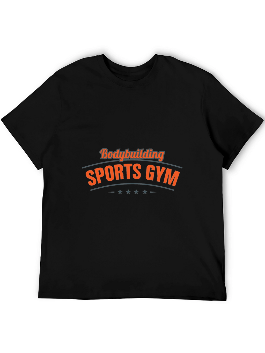 Bodybuilding Sports Gym Black T-Shirt