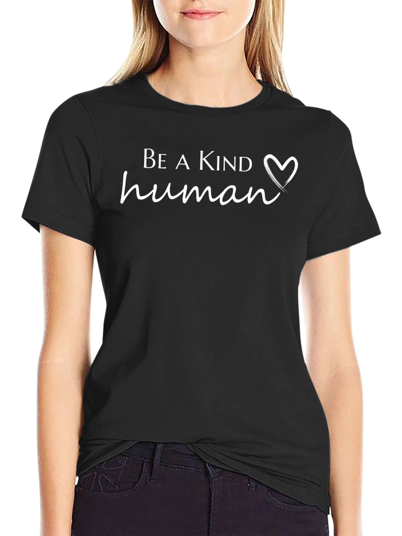 Be A Kind Human Graphic T-Shirt