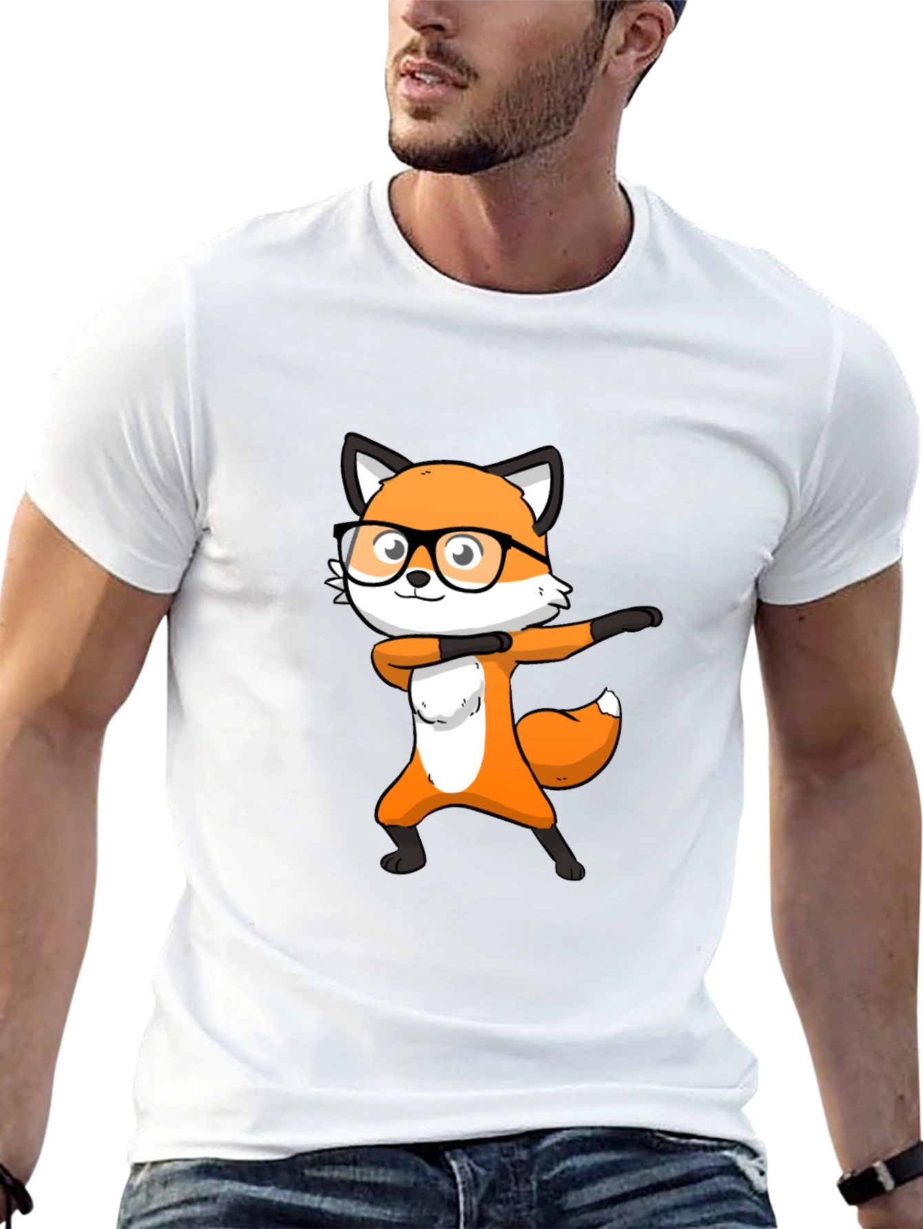Dabbing Fox Graphic Tee - Cool & Trendy