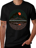 Mountain Scene Graphic Tee