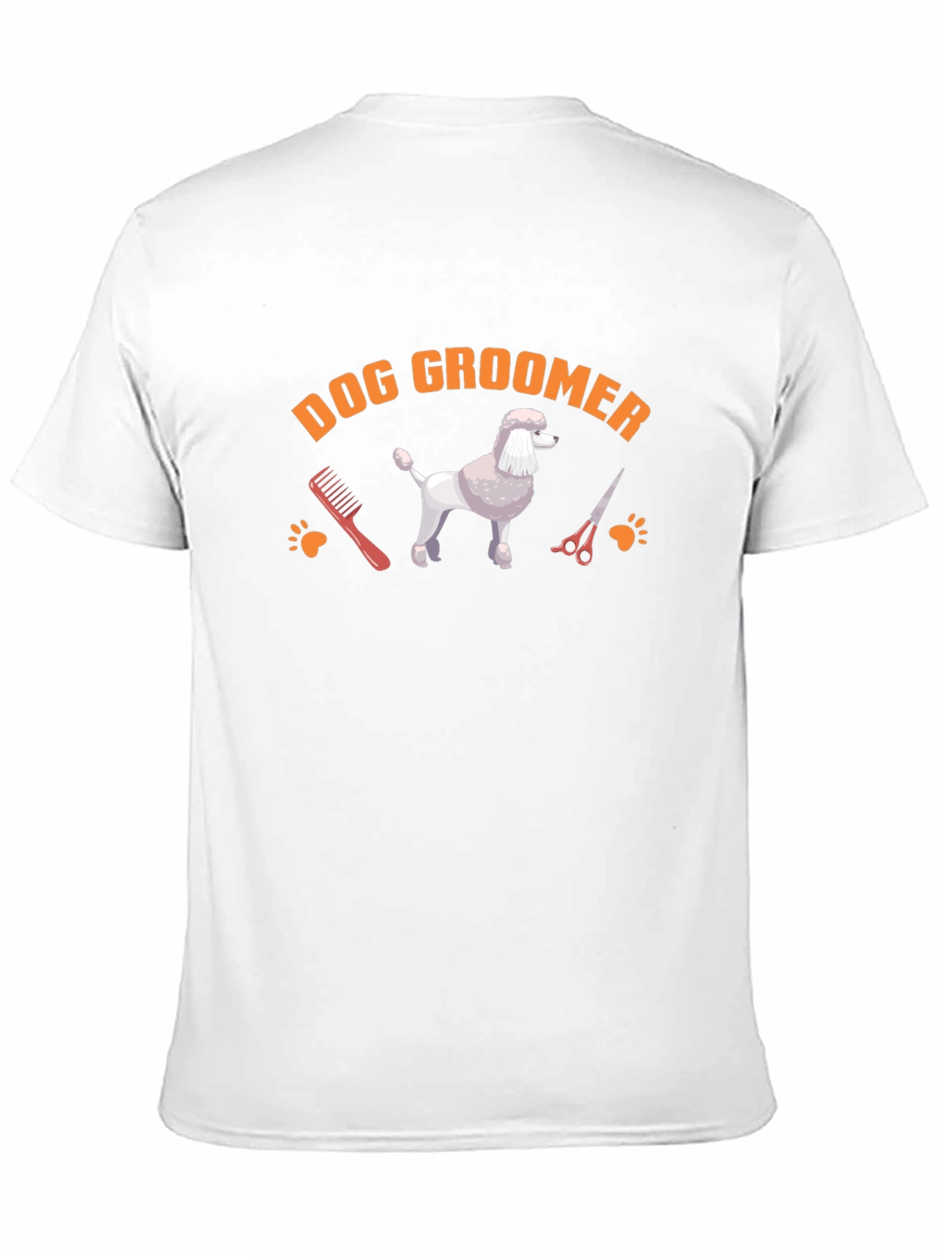 Dog Groomer Poodle T-Shirt – Cute Grooming Graphic Tee