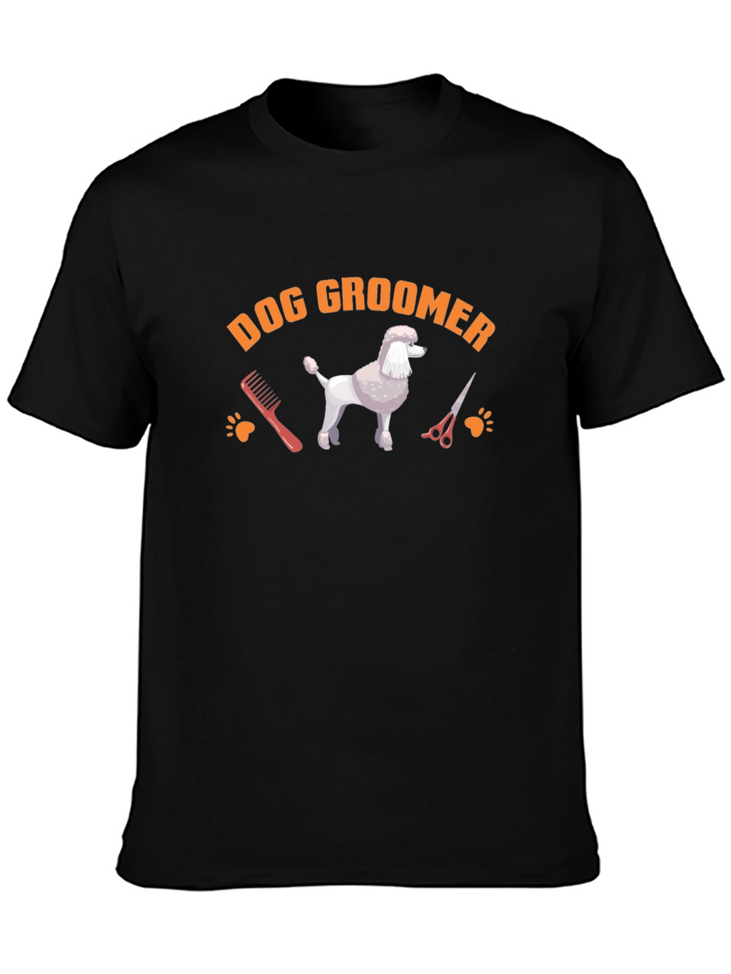 Dog Groomer Poodle T-Shirt – Cute Grooming Graphic Tee
