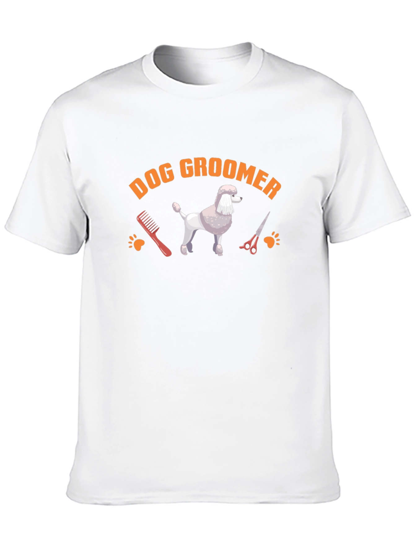 Dog Groomer Poodle T-Shirt – Cute Grooming Graphic Tee