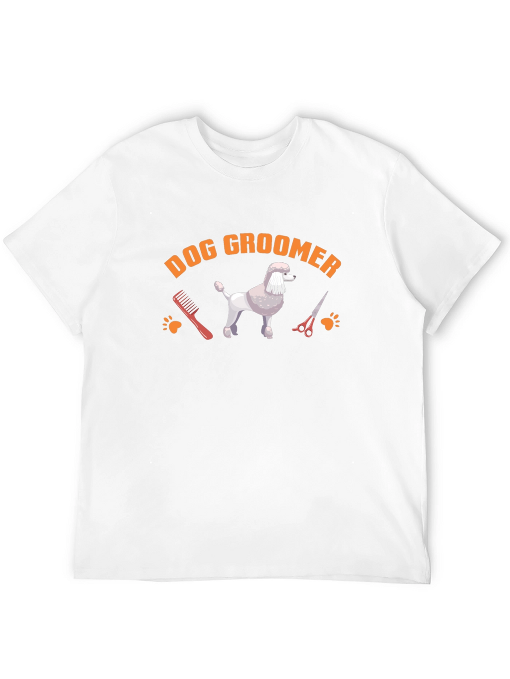 Dog Groomer Poodle T-Shirt – Cute Grooming Graphic Tee