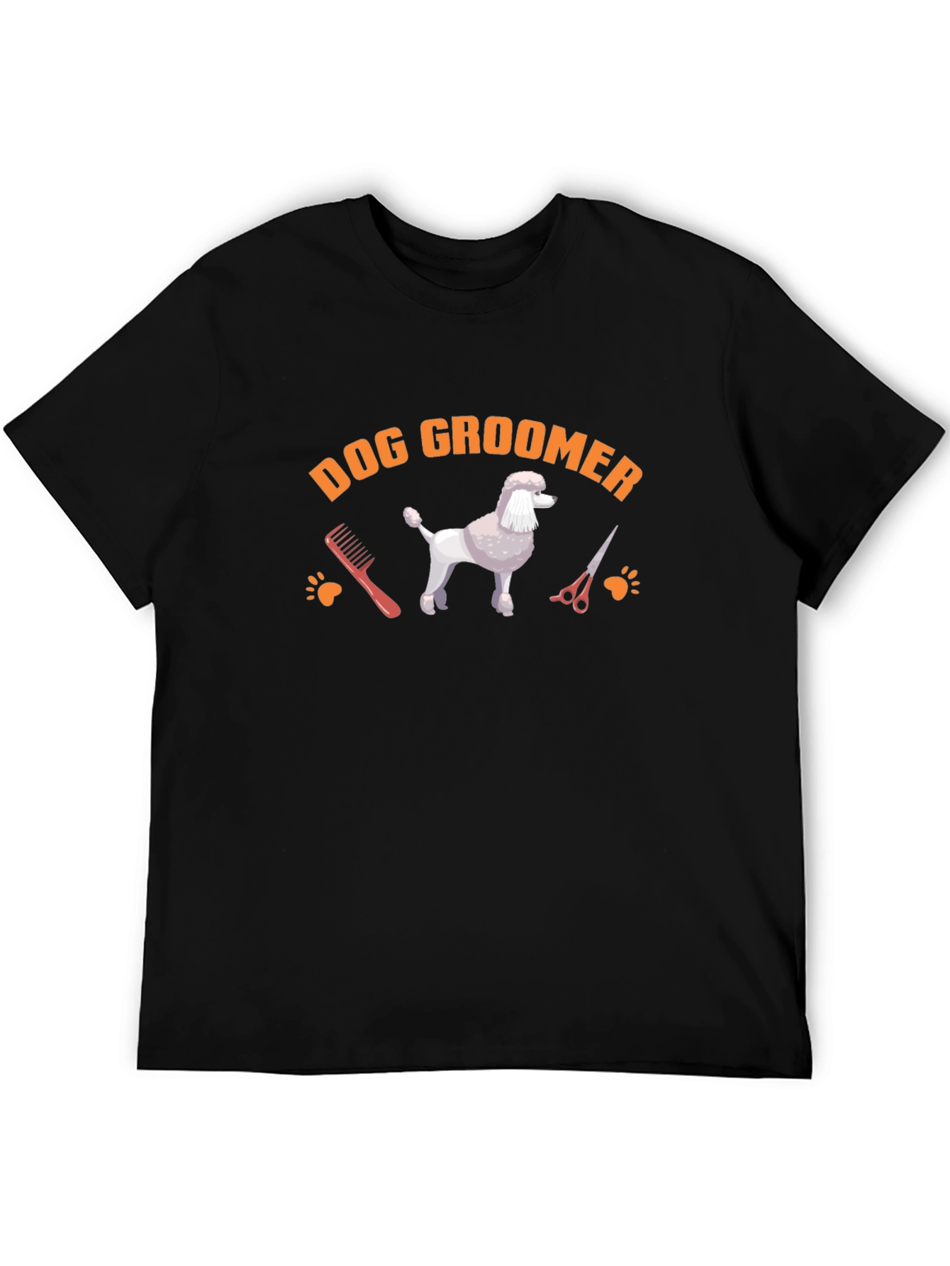 Dog Groomer Poodle T-Shirt – Cute Grooming Graphic Tee
