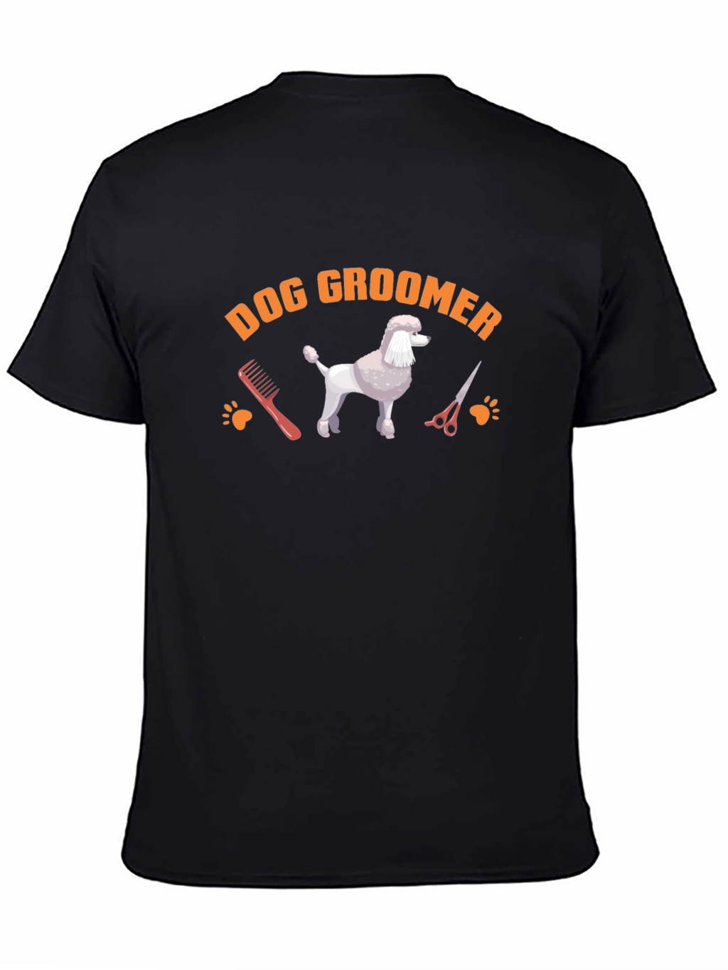 Dog Groomer Poodle T-Shirt – Cute Grooming Graphic Tee