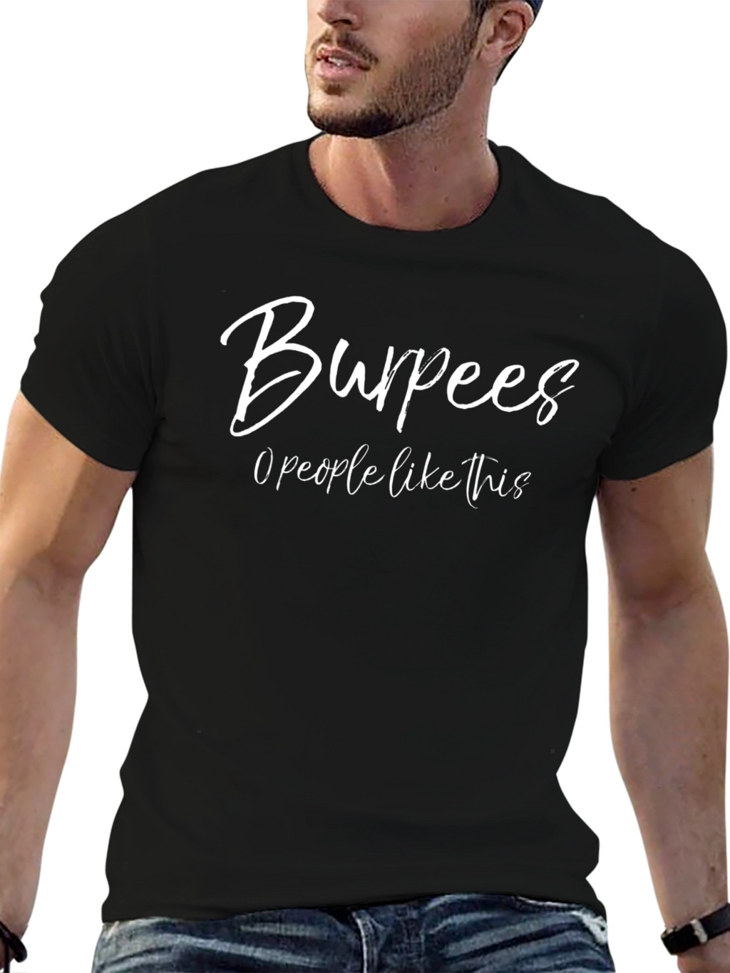 Burpees: 0 People Like This Black T-Shirt