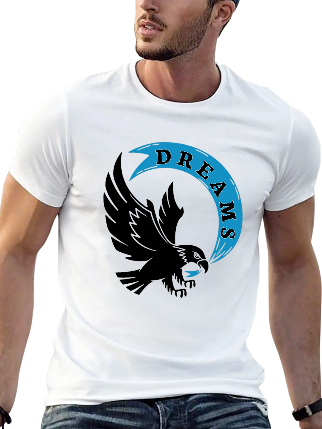 Dream Eagle Black T-Shirt