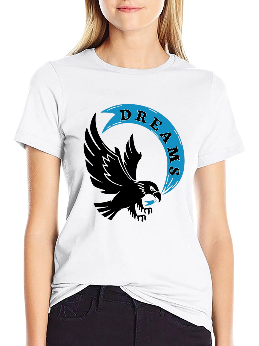 Dream Eagle Black T-Shirt