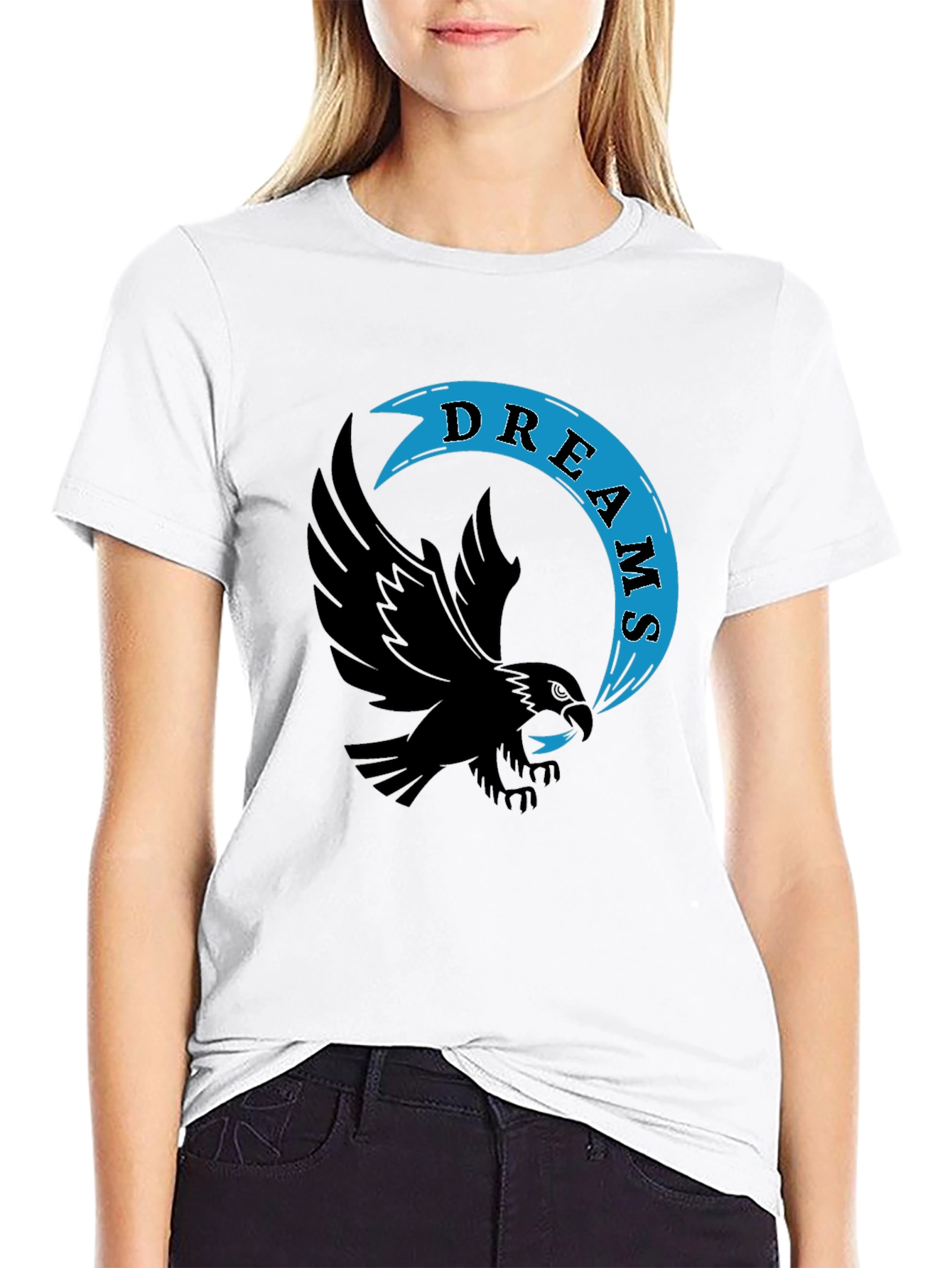 Dream Eagle Black T-Shirt