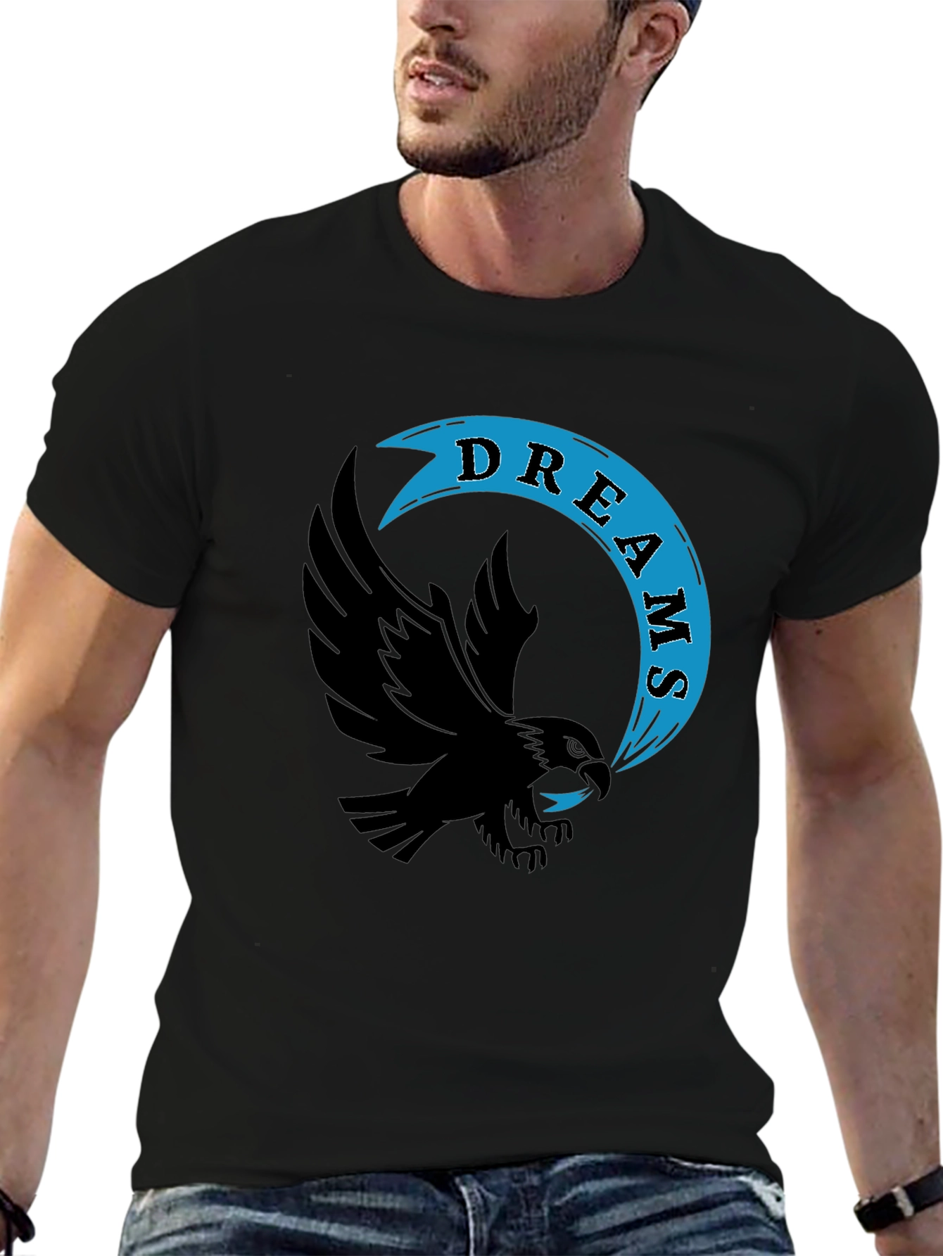 Dream Eagle Black T-Shirt