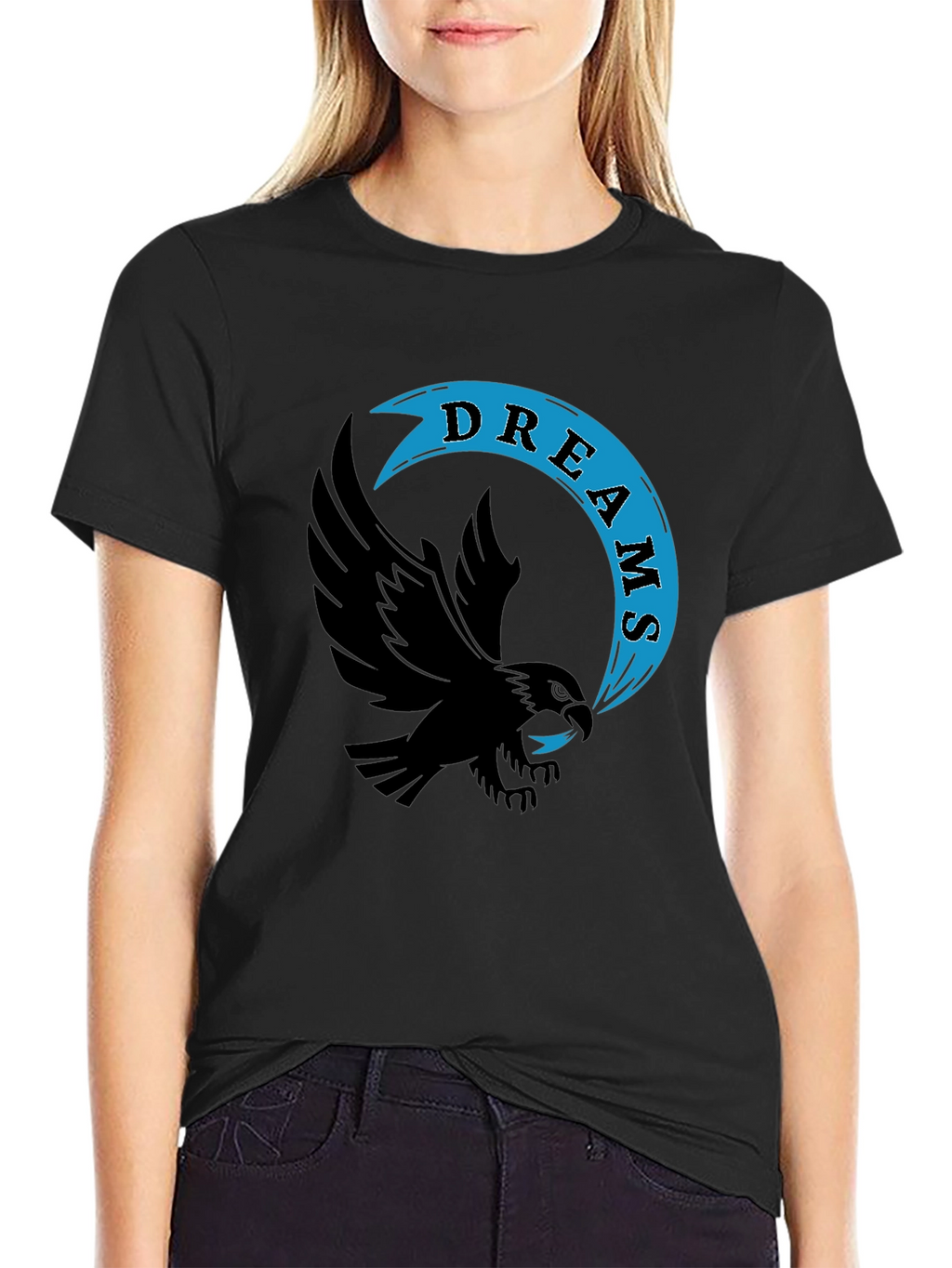 Dream Eagle Black T-Shirt