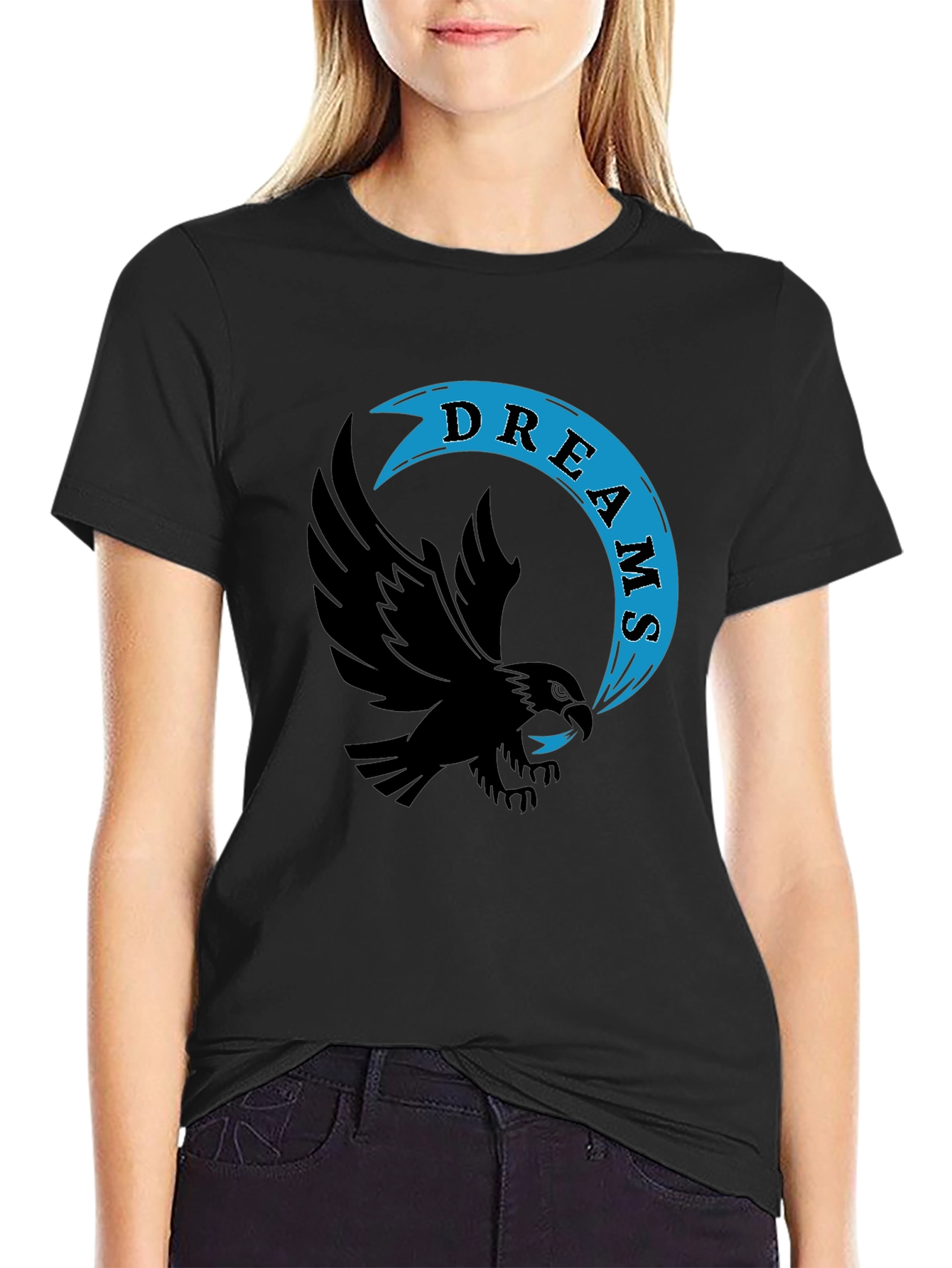 Dream Eagle Black T-Shirt