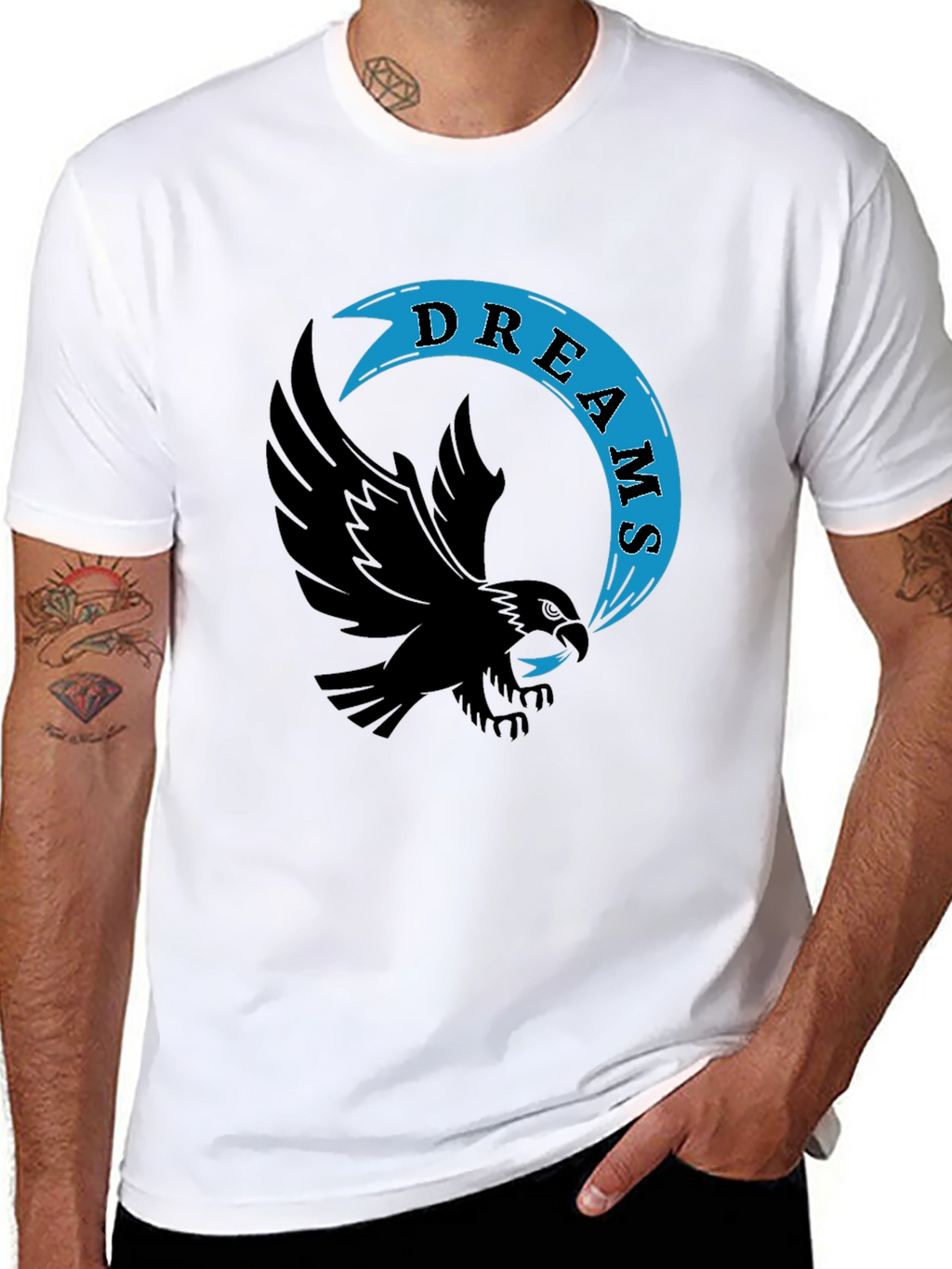 Dream Eagle Black T-Shirt