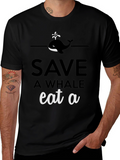 Save a Whale Eat a [BLANK] Graphic Tee