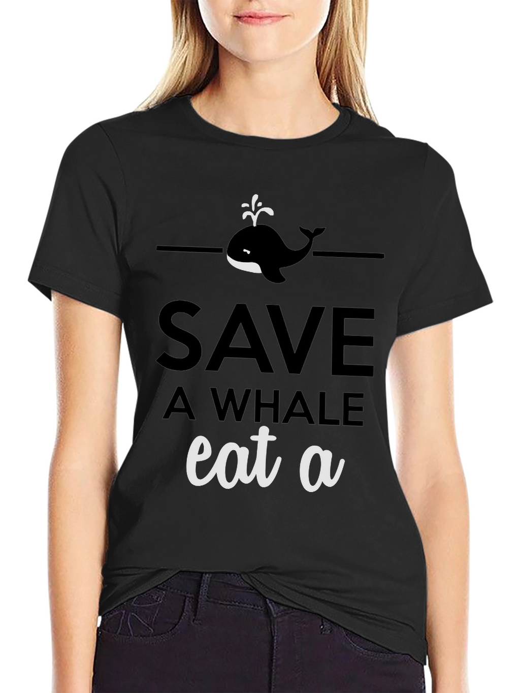 Save a Whale Eat a [BLANK] Graphic Tee