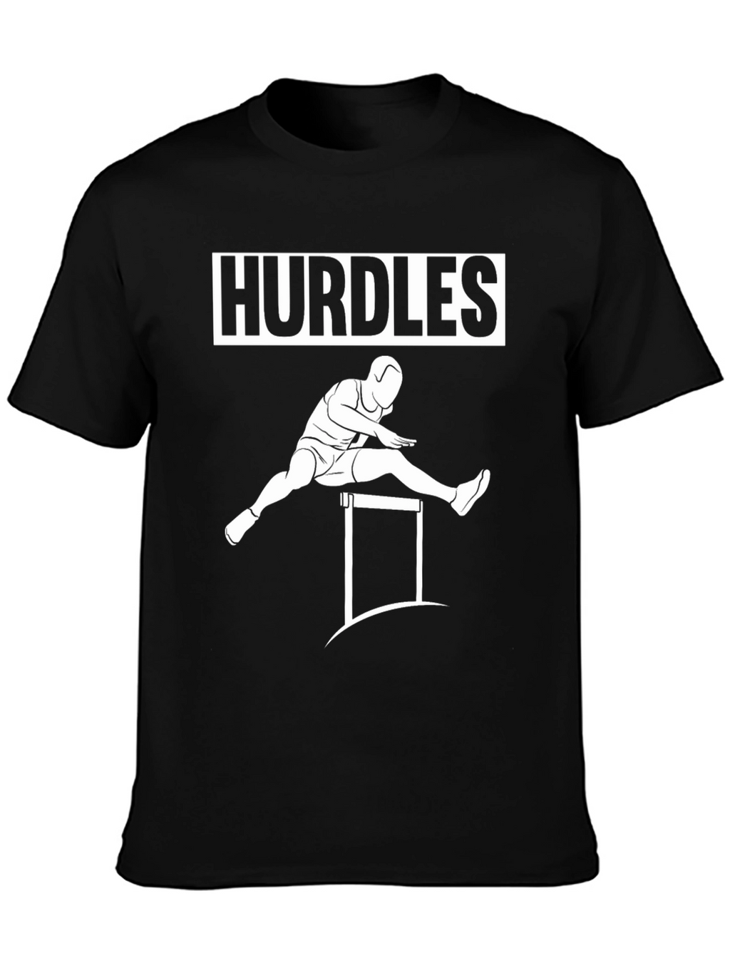 Hurdles Graphic T-Shirt - Athlete Design