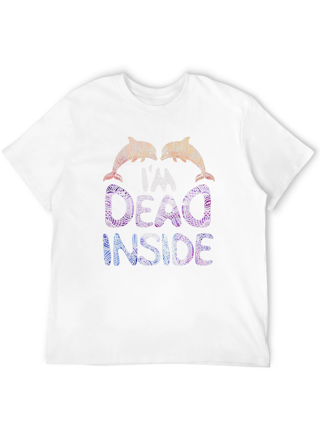 Im Dead Inside Dolphin Graphic Tee