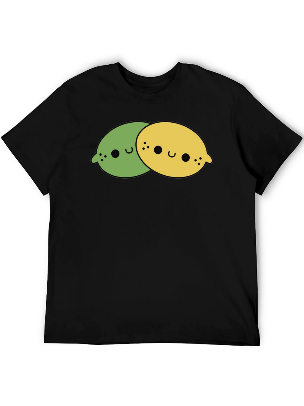 Kawaii Lemon & Lime T-Shirt - Cute Citrus Tee