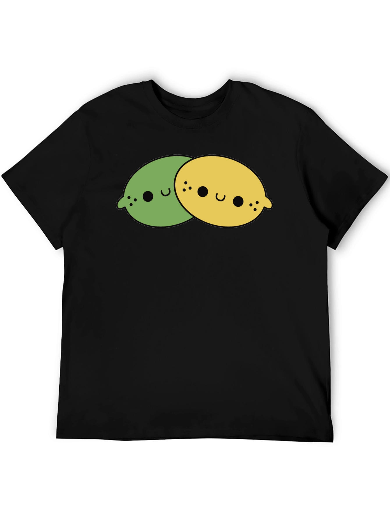 Kawaii Lemon & Lime T-Shirt - Cute Citrus Tee