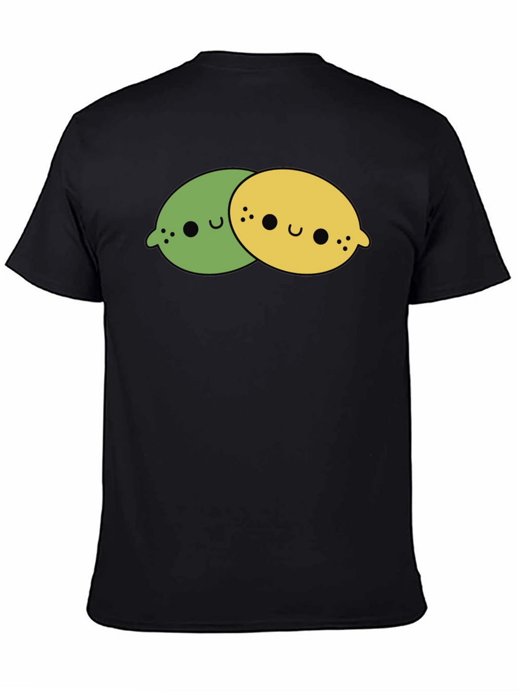 Kawaii Lemon & Lime T-Shirt - Cute Citrus Tee