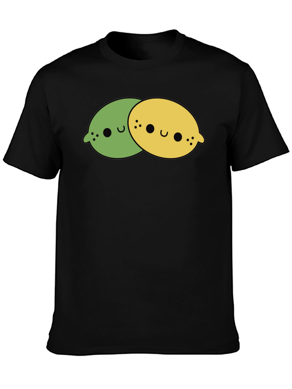 Kawaii Lemon & Lime T-Shirt - Cute Citrus Tee