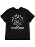 Dad & Chef T-Shirt - Nothing Scares Me