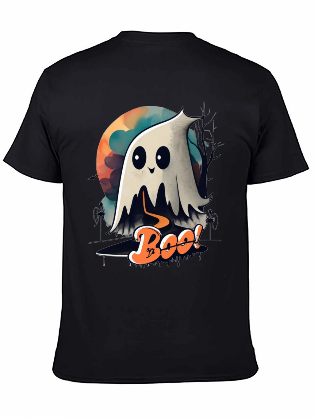 Spooky Boo Ghost Halloween T-Shirt