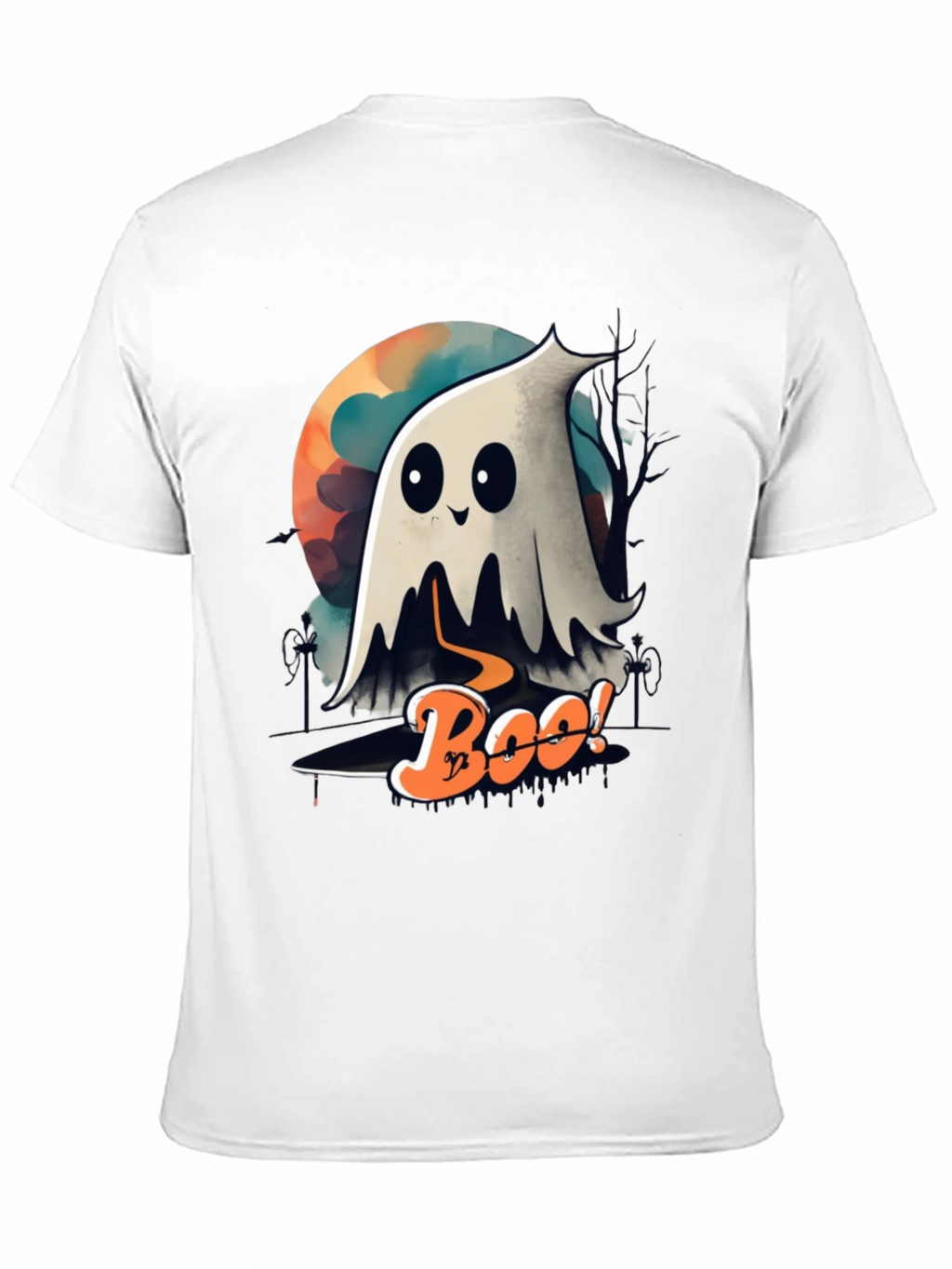 Spooky Boo Ghost Halloween T-Shirt