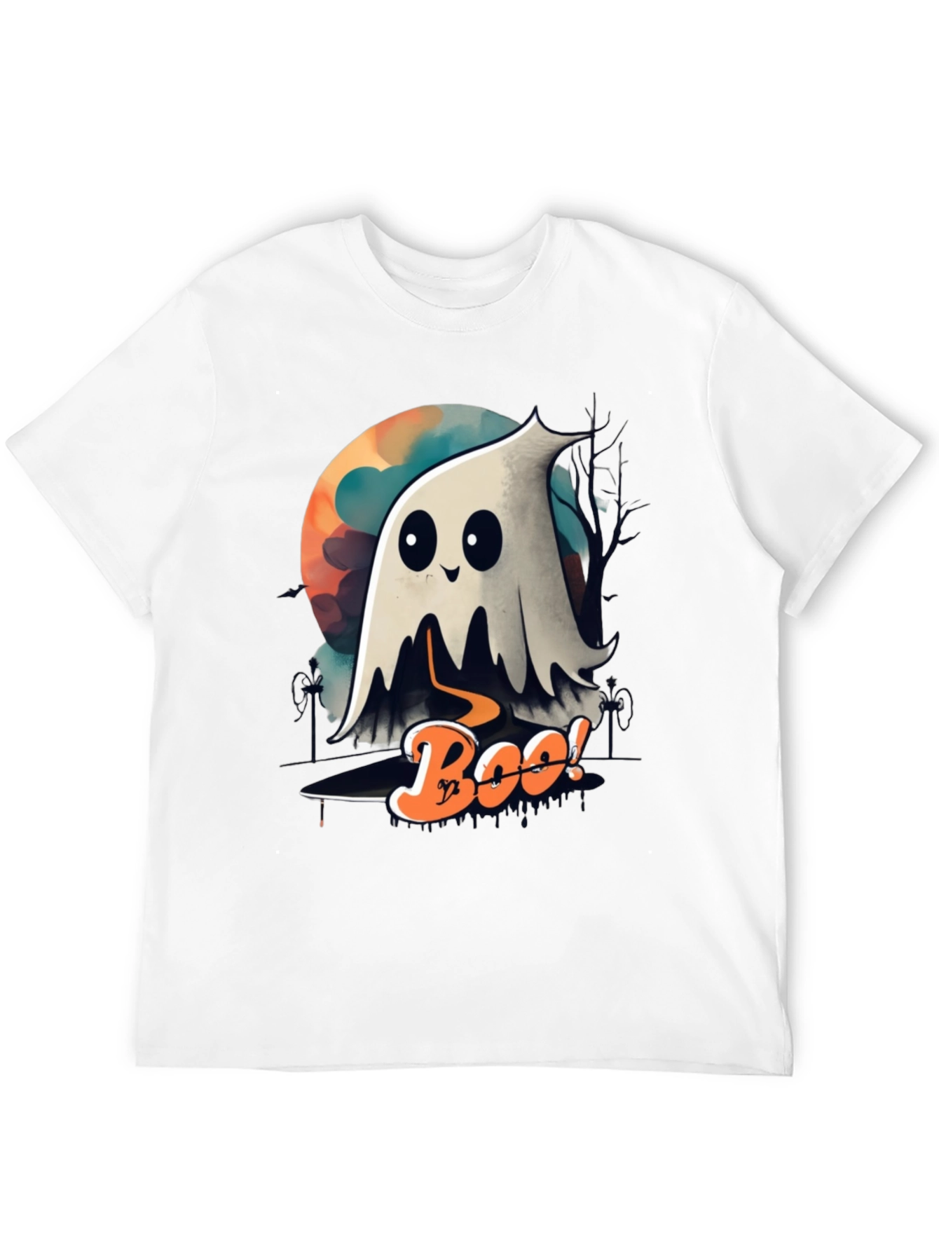 Spooky Boo Ghost Halloween T-Shirt