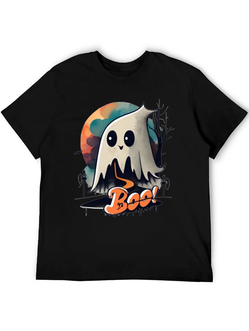 Spooky Boo Ghost Halloween T-Shirt
