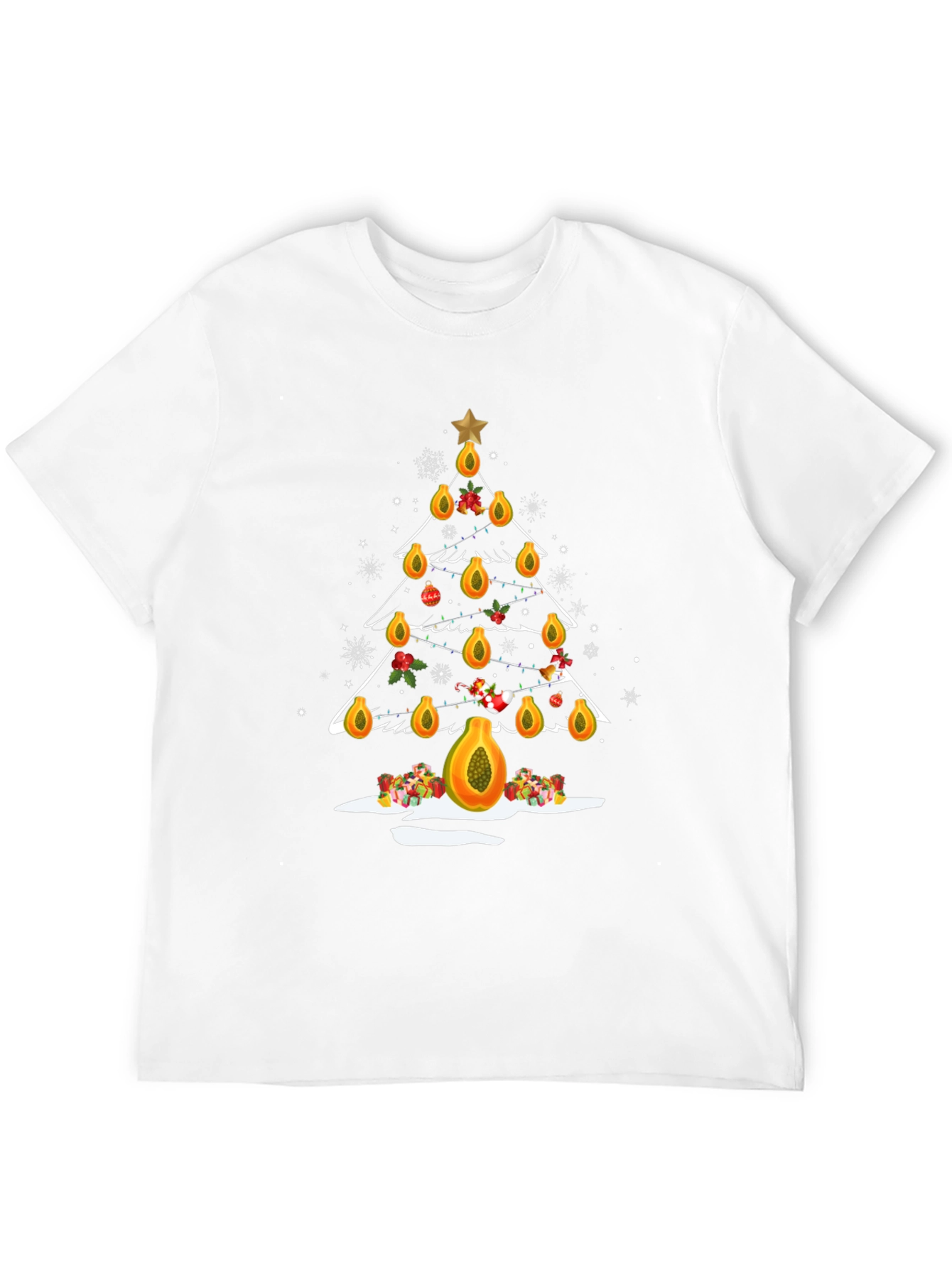 Papaya Christmas Tree T-Shirt - Holiday Fun