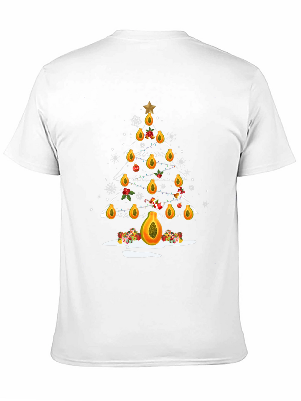 Papaya Christmas Tree T-Shirt - Holiday Fun