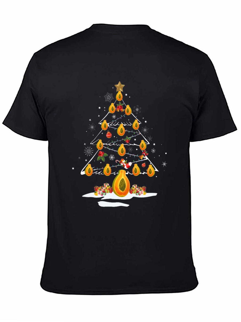 Papaya Christmas Tree T-Shirt - Holiday Fun
