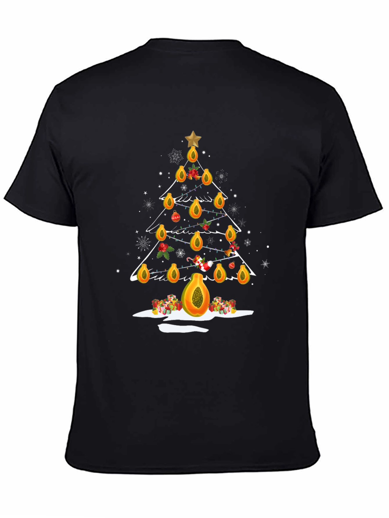 Papaya Christmas Tree T-Shirt - Holiday Fun