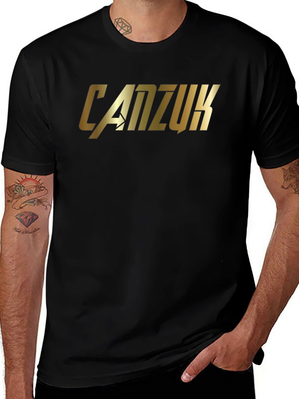 Canzuk Graphic T-Shirt - Black