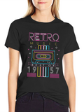 Retro Music 1957 Cassette Graphic Tee